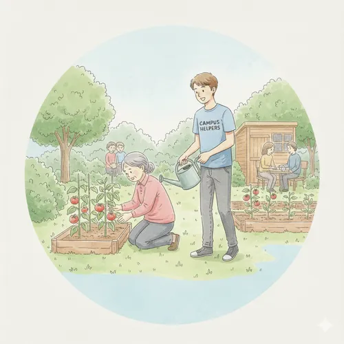 Person considering student-based help